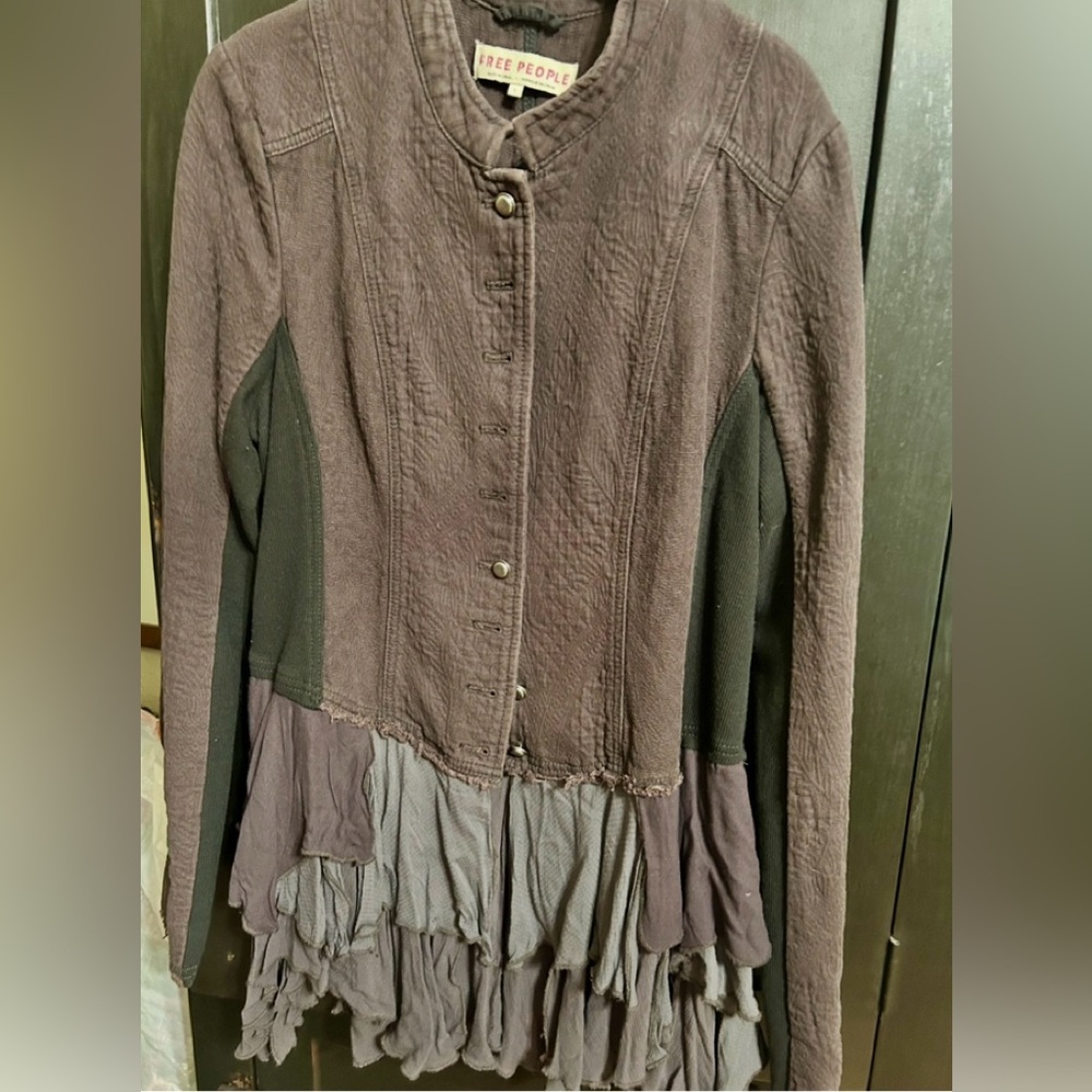 Free People Black Jacket